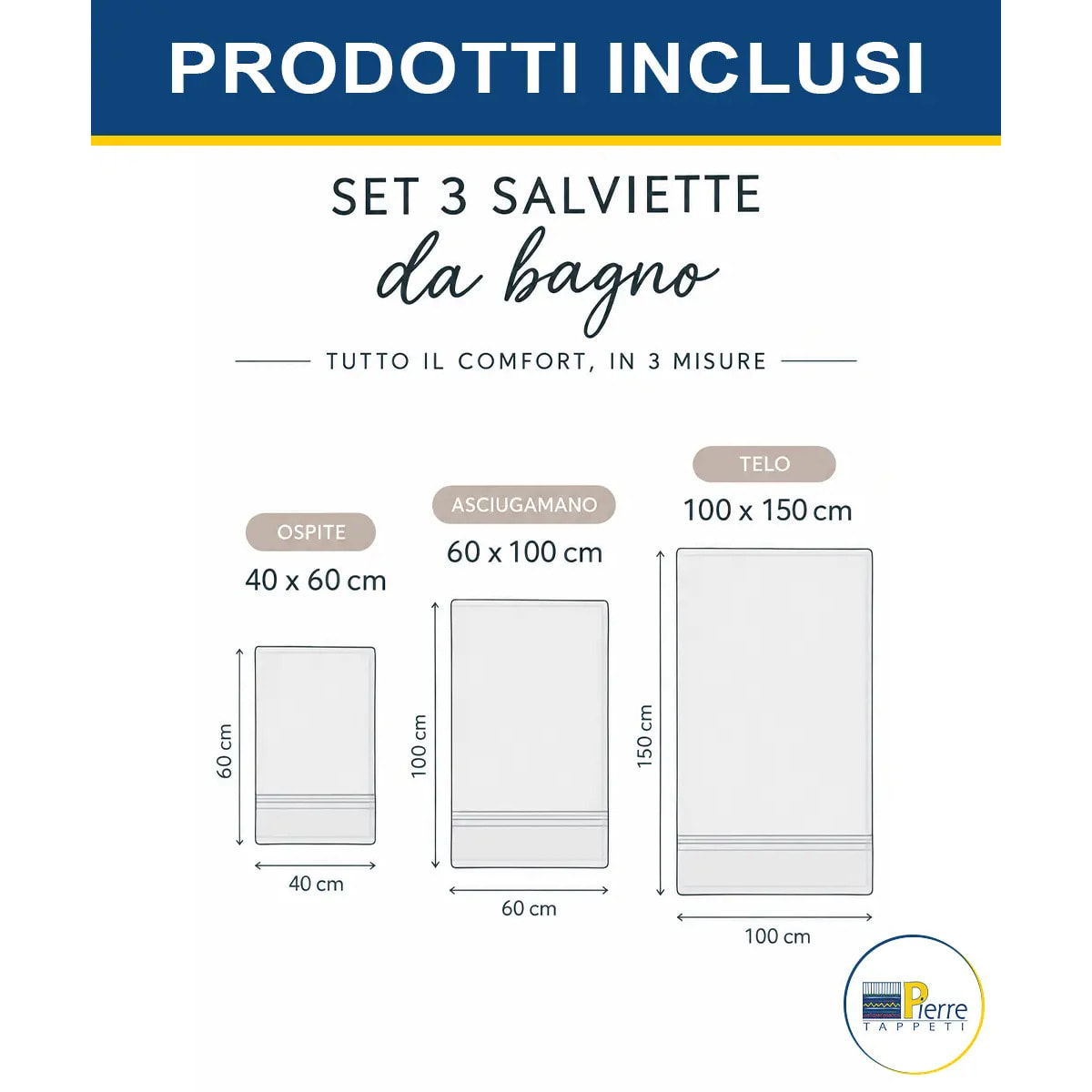 Set 3 asciugamano spugna cotone 100% Made in Italy. Ospite + Salvietta + Telo. Colore VERDE SALVIA