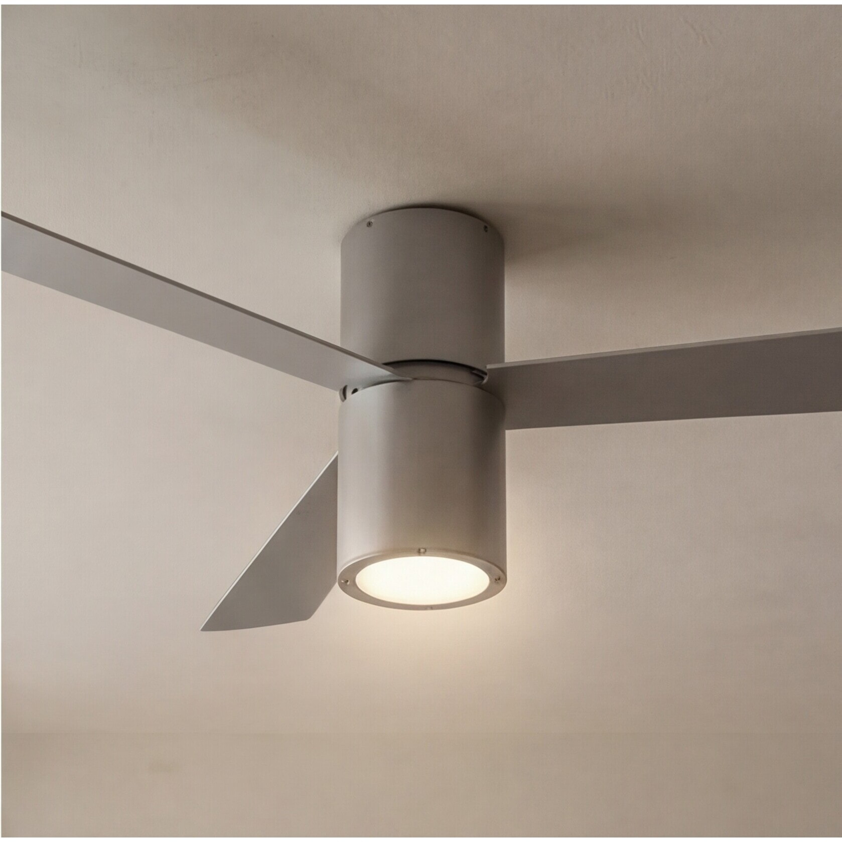 Forlight Ventilador IP20 Formentera E27 23W Gris Blanco