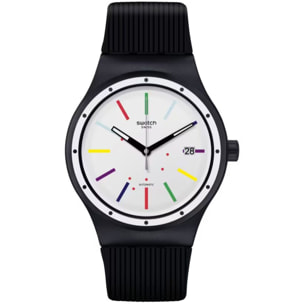 Reloj Swatch SUTB408 Unisex Analogico Automatico con Correa de Plastico