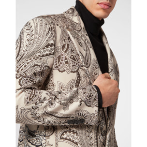 PHILIPP PLEIN ABRIGO LARGO PAISLEY
