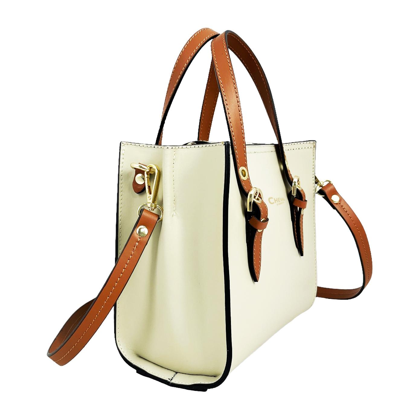 Bolso de mano Cheval Firenze Helen Beige/Camel