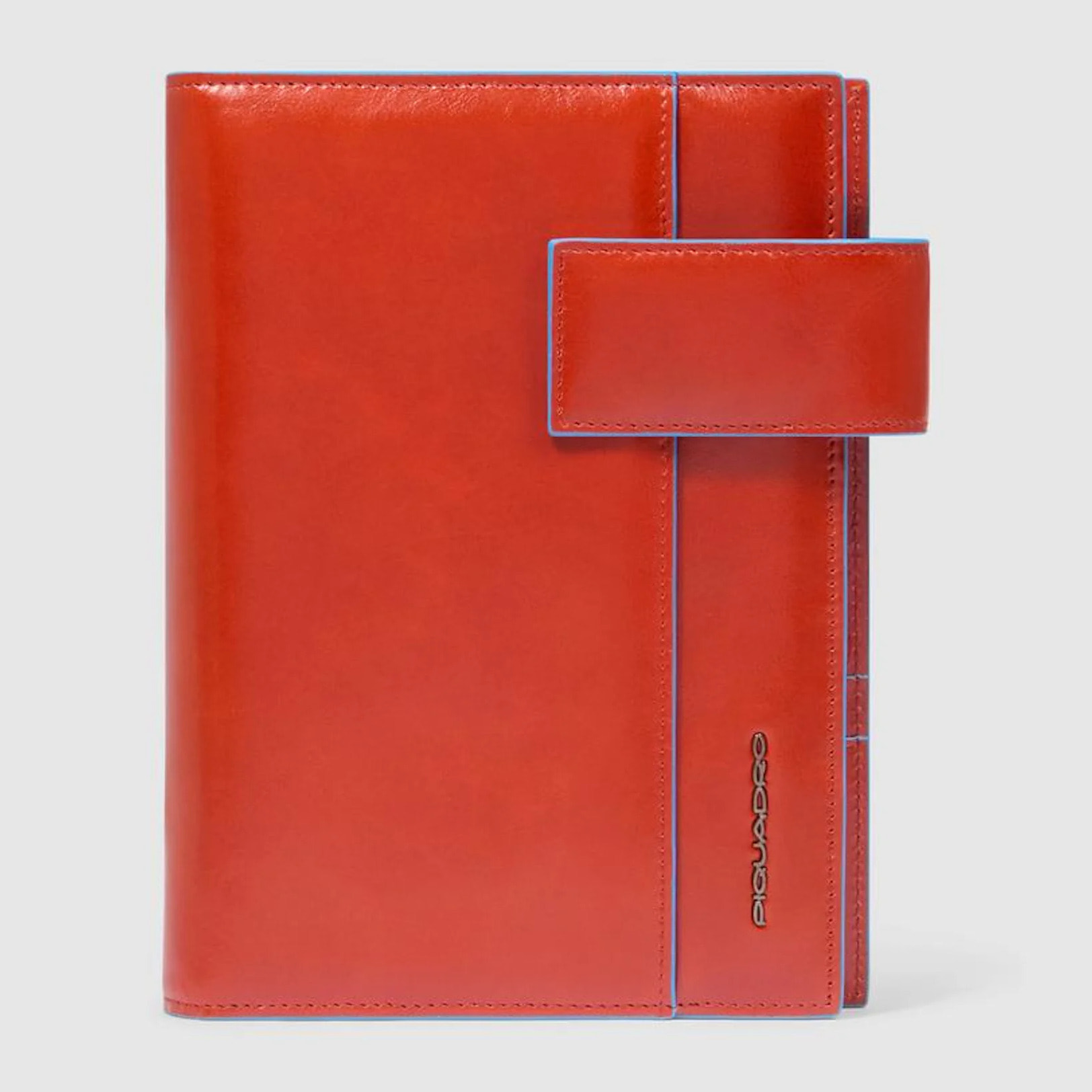 Piquadro Agenda organizer in pelle con porta penne