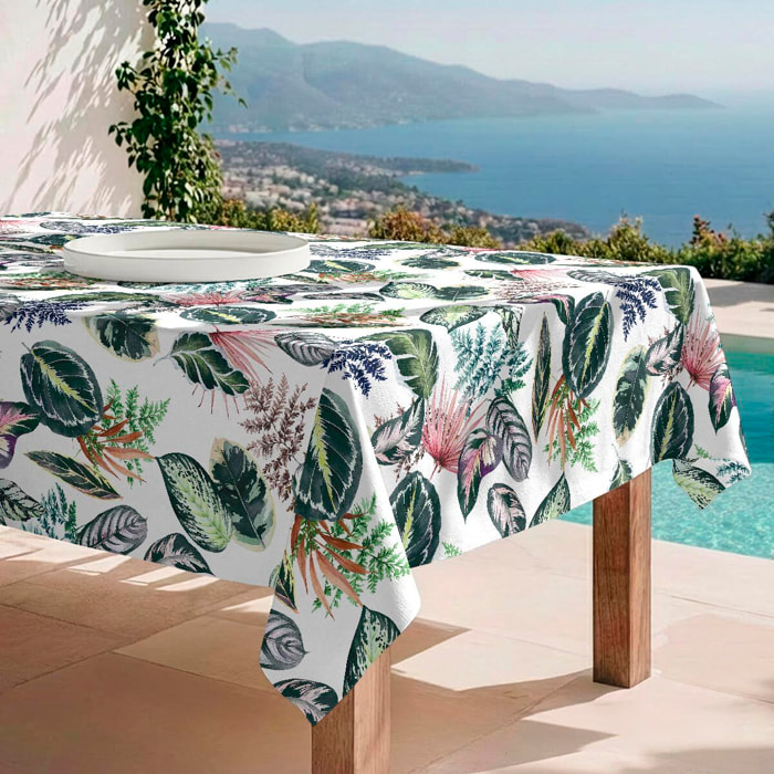 Mantel antimanchas Tropalm - 100% algodón -