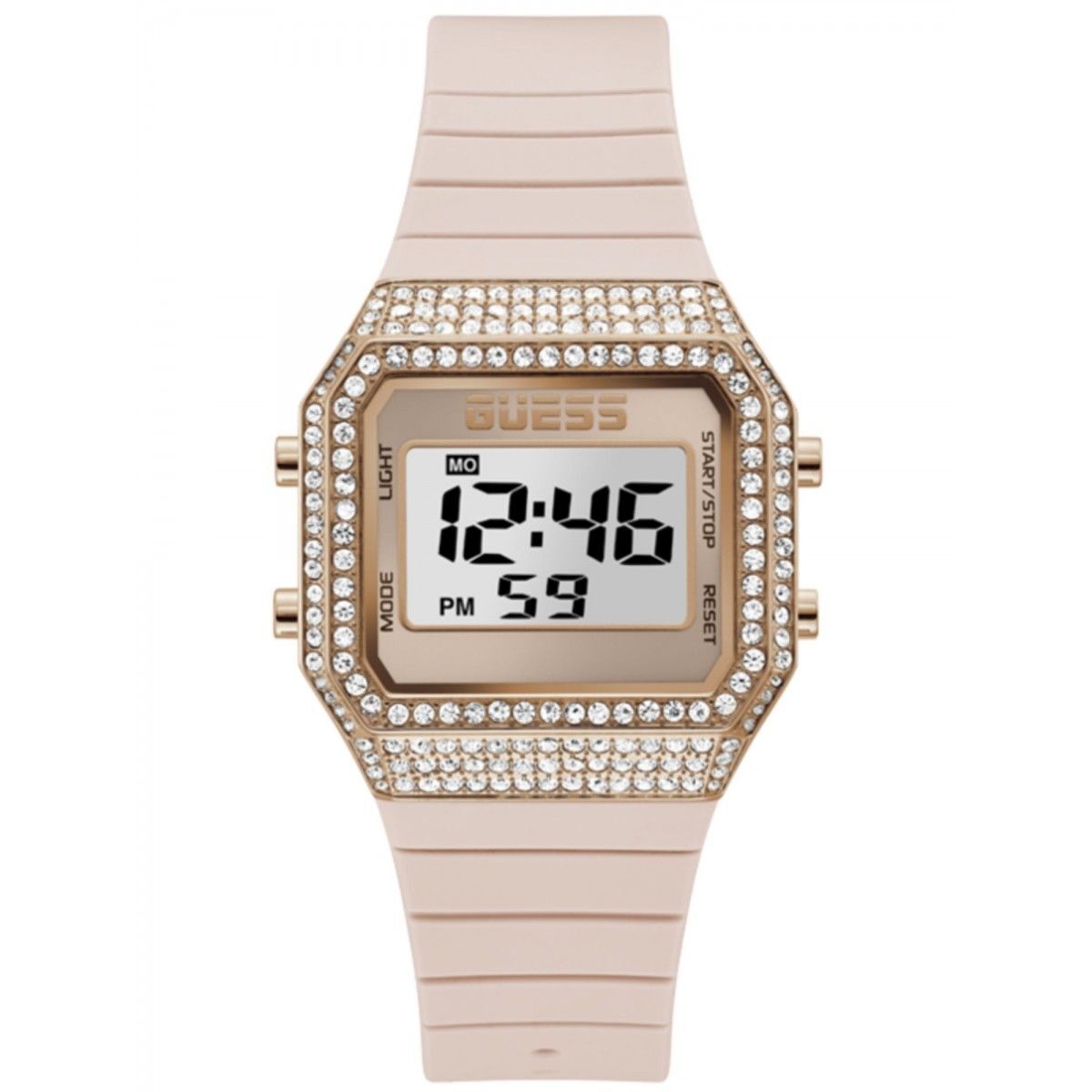 Reloj Guess GW0430L3 Mujer Digital Cuarzo con Correa de Silicona