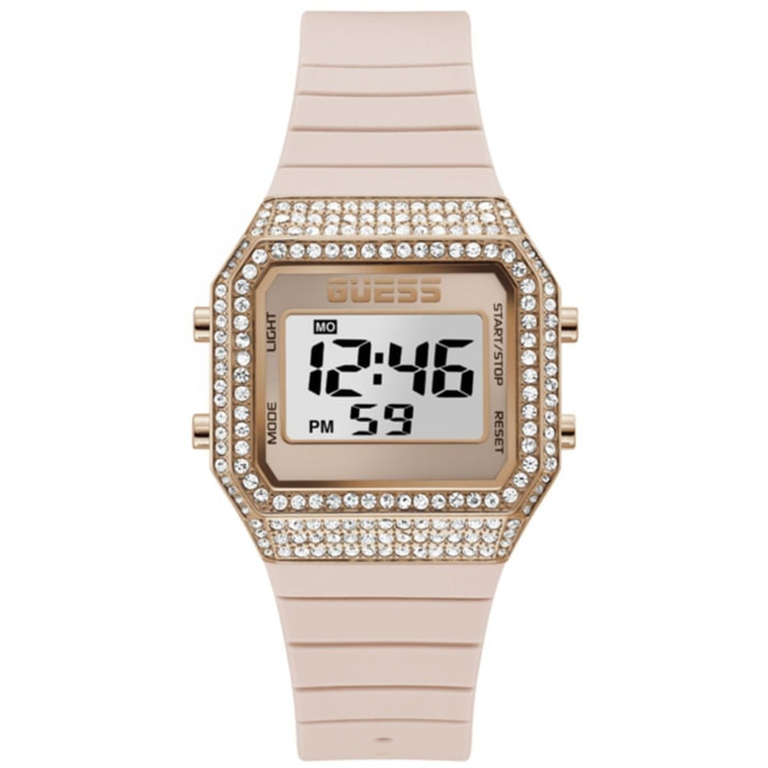 Reloj Guess GW0430L3 Mujer Digital Cuarzo con Correa de Silicona