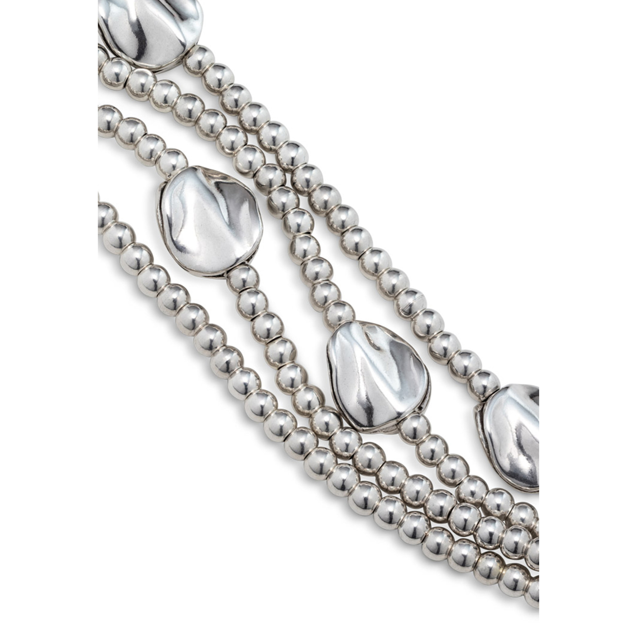 Pulsera Divina-Mente PLATEADO L