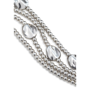 Pulsera Divina-Mente PLATEADO L