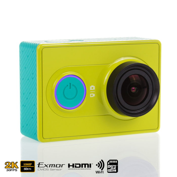 DAM XIAOMI WIFI TELECAMERA SPORTIVA 6x2x4 Cm. Colore verde