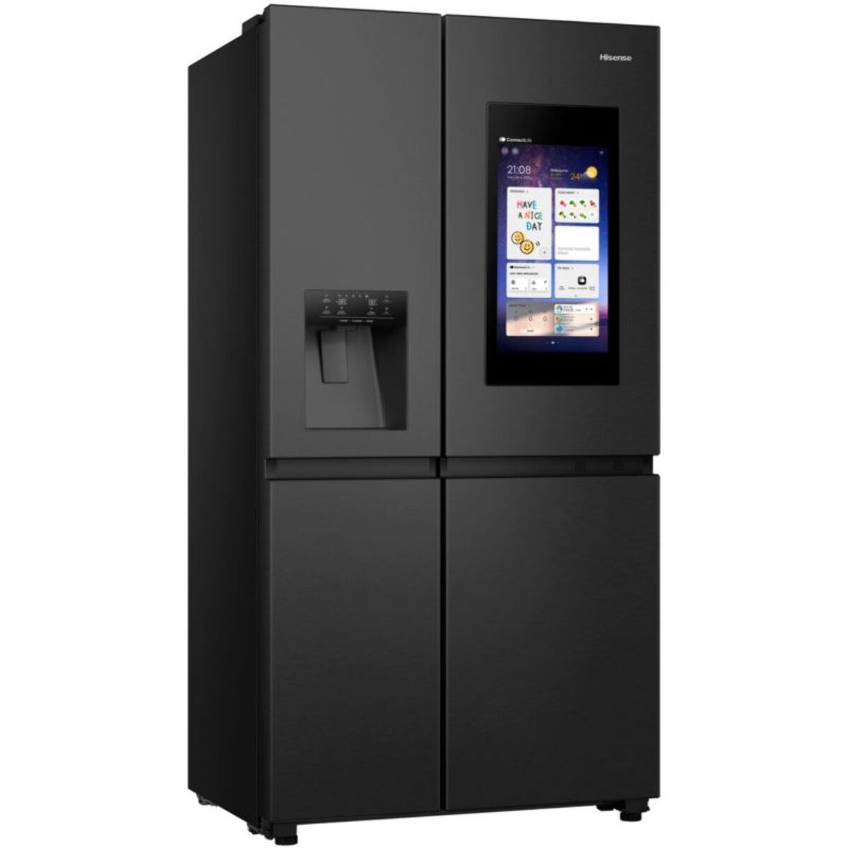 Réfrigérateur Américain HISENSE RS9P628GPFE smart screen
