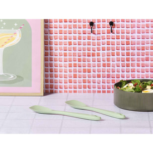 Couverts à salade en silicone IVAR