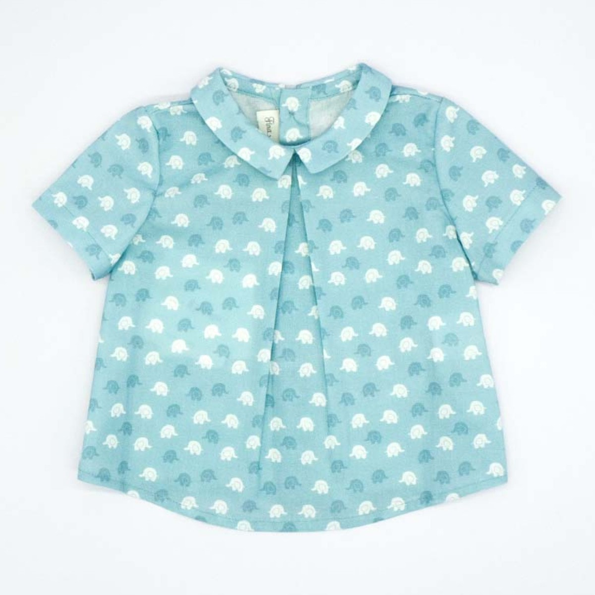 CAMISA ELEFANTE AZUL Y BLANCO