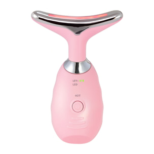 Masajeador facial y de cuello antiedad Rosa