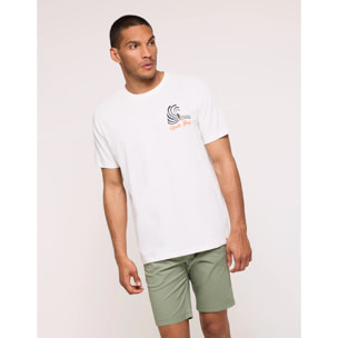 Camiseta Manga Corta Blanco - Bayleed