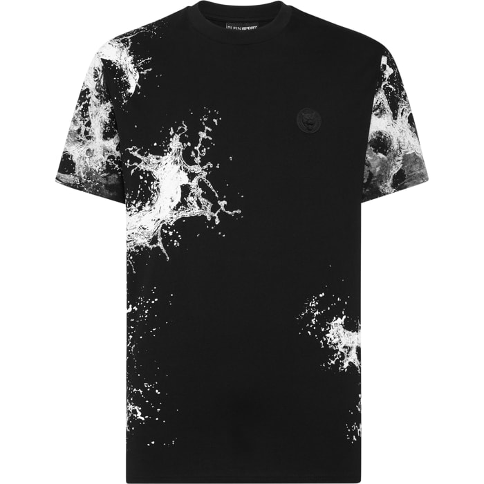 PLEIN SPORT Camiseta de cuello redondo y manga corta SPLASH EXTREME