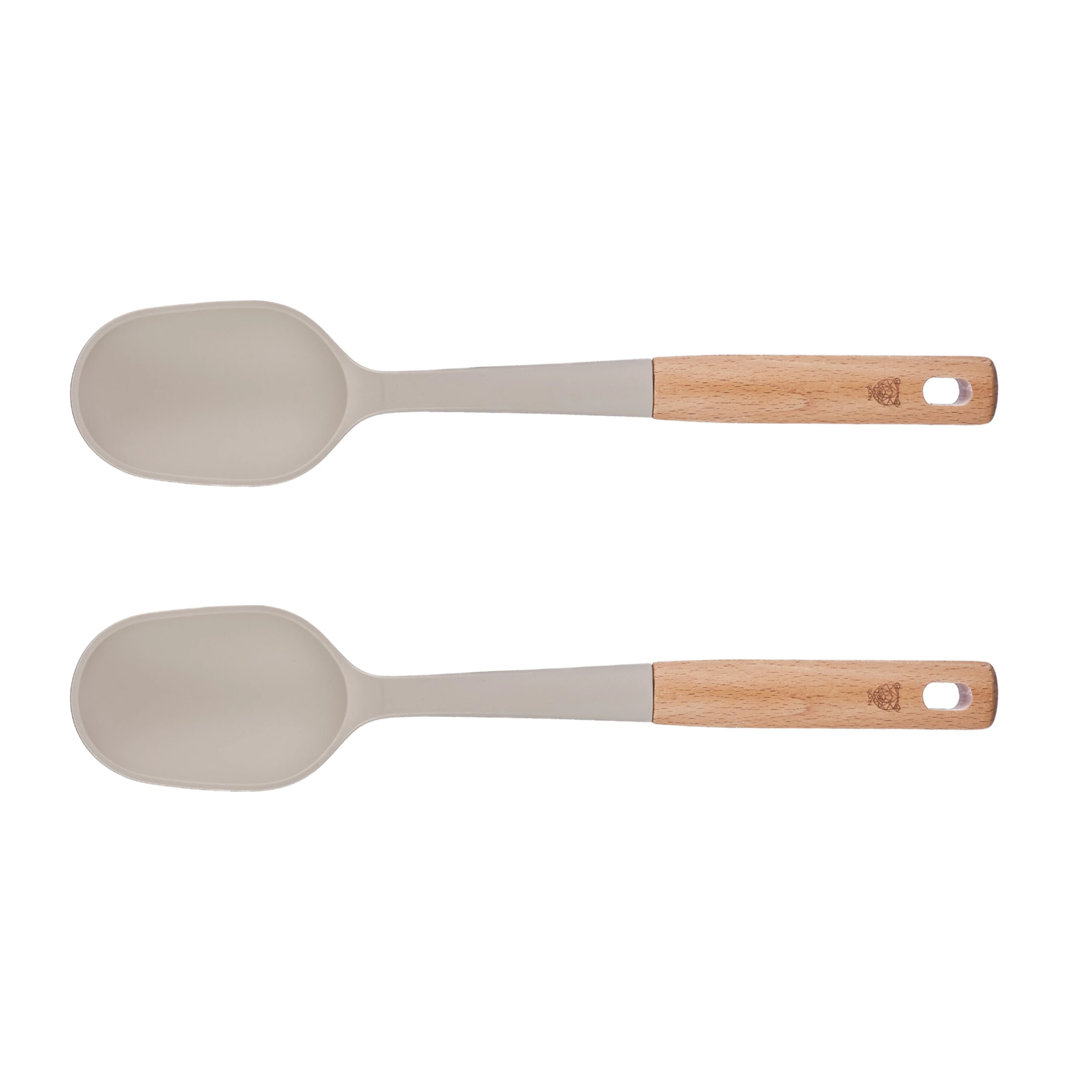 Couverts à salade en bois et silicone GUNNAR