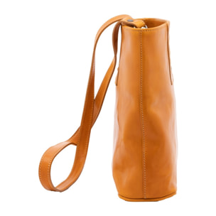 Borsa a tracolla da donna - Modello False - Vera pelle - 28.0 x 33.0 x 10.0 cm