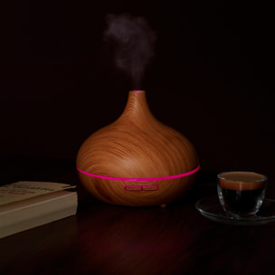 Diffuseur Finition Bois Led