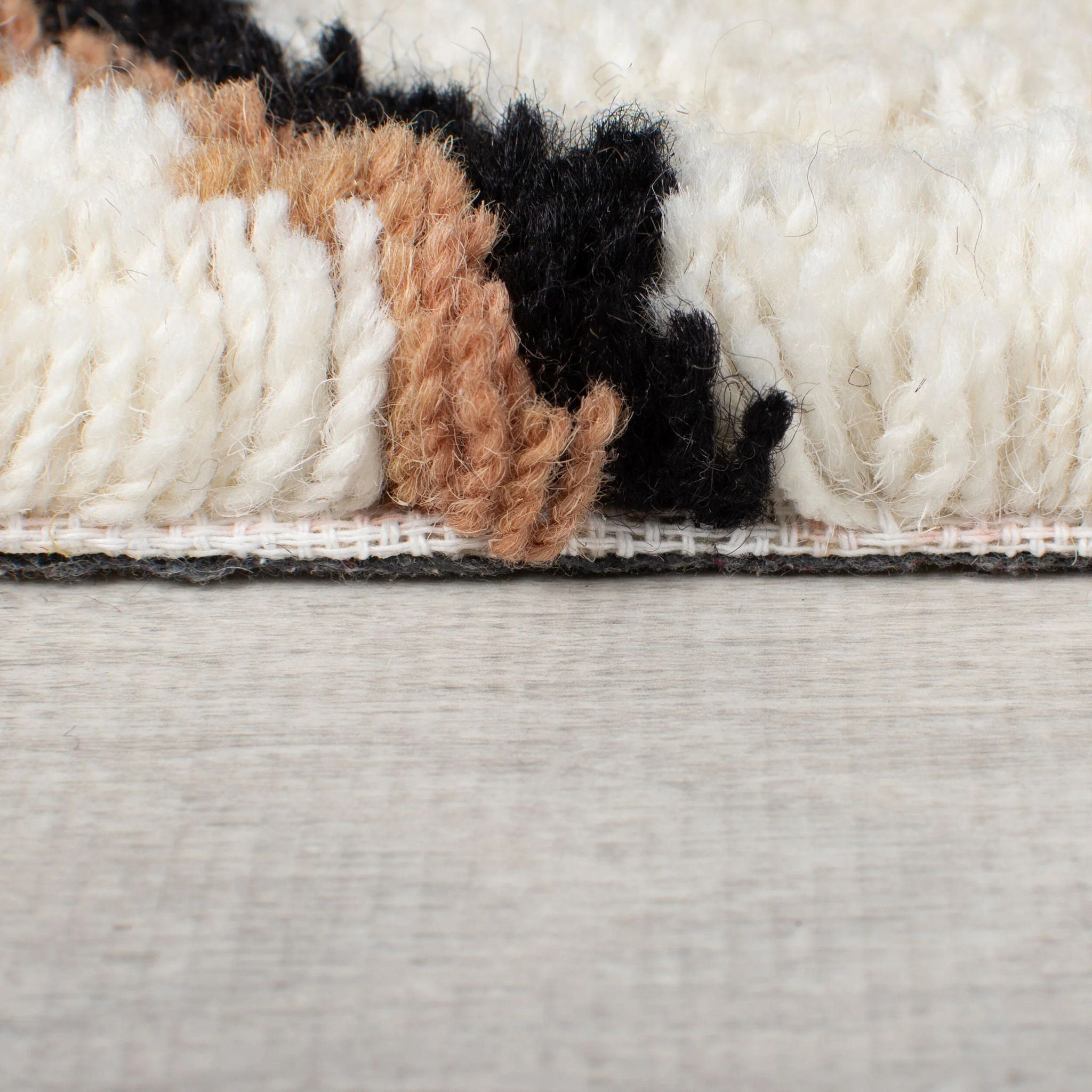 Tapis berbere 100% laine MIDAR Multicolore