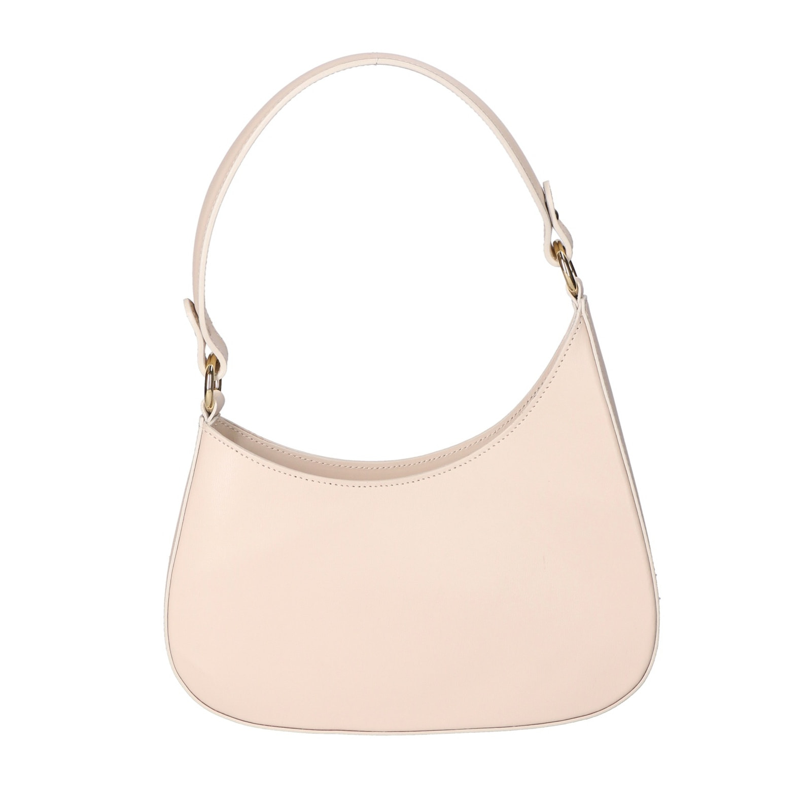 Borsa a spalla da donna - Modello False - Vera pelle - 22.0 x 32.0 x 6.5 cm