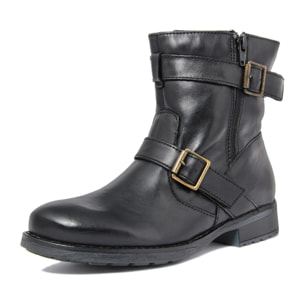 FASHION ATTITUDE  STIVALETTO IN PELLE COLOR NERO