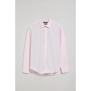 Camisa raya yale rosa con logo bordado Rigby Go