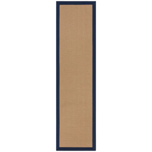 Tapis en jute antiderapant de couloir KIRA