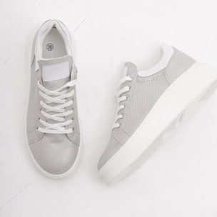 SNEAKERS CHOCOLA' OVERSIZE GRIGIO