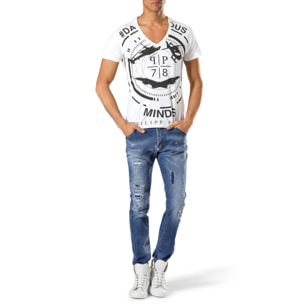 PHILIPP PLEIN super straight cut "positano"