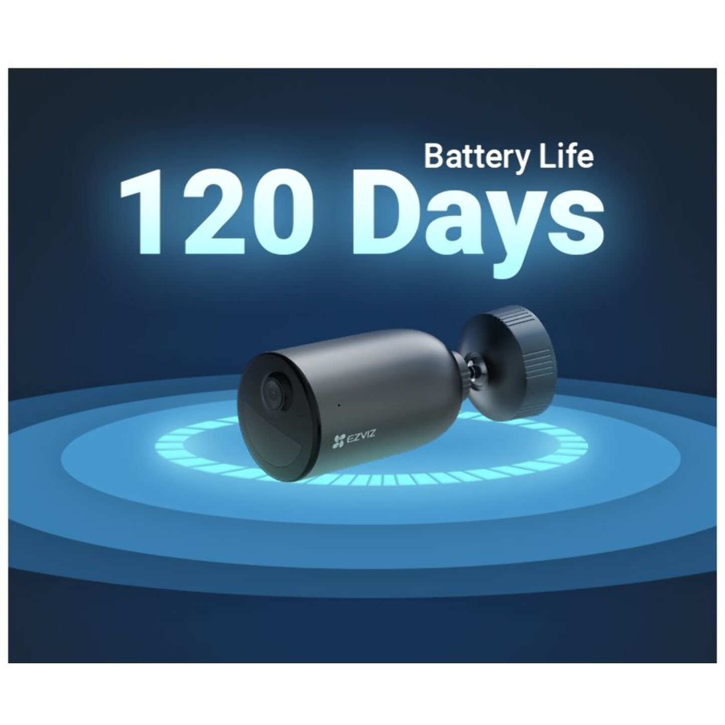 Caméra de surveillance EZVIZ Wifi sur batterie EB3 2K
