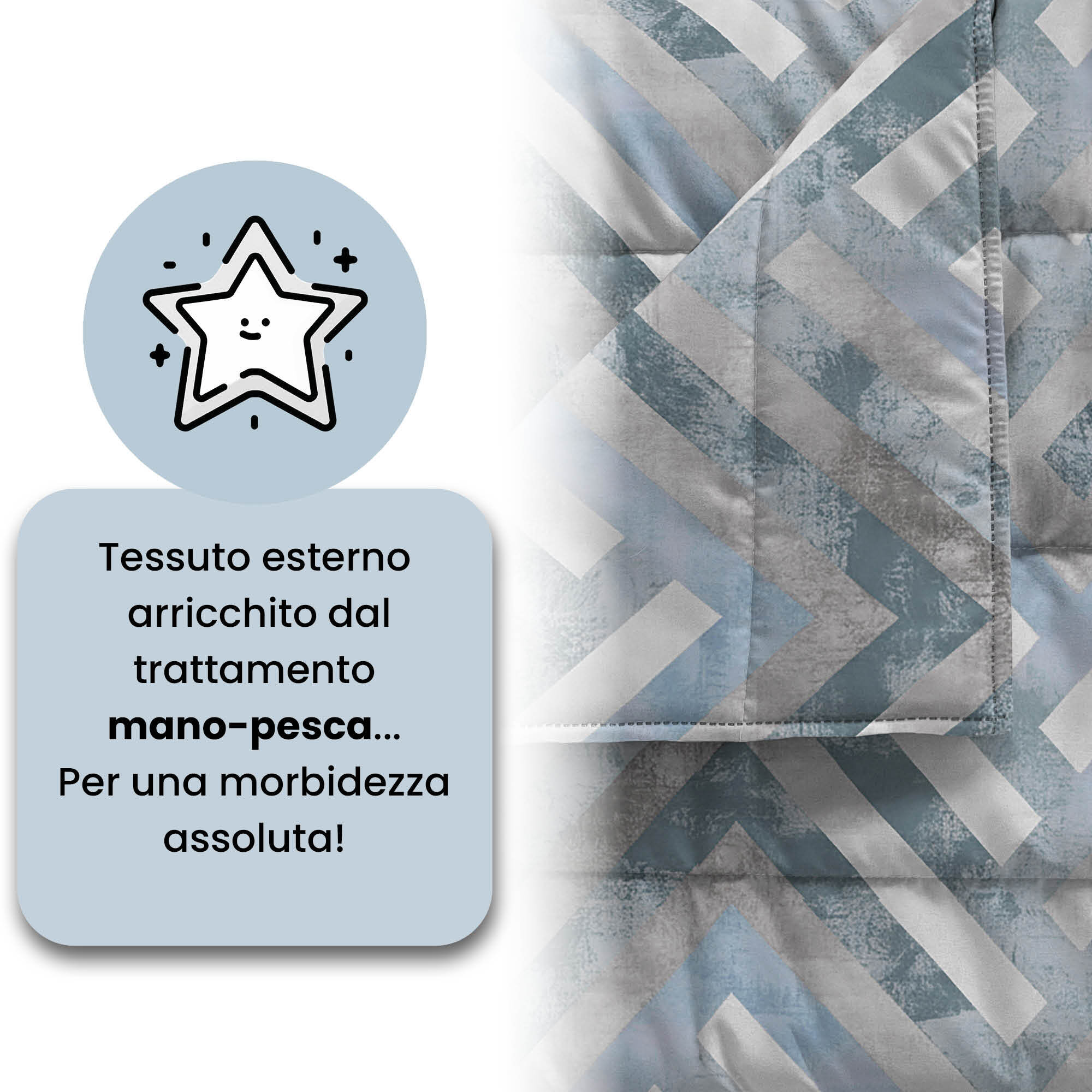 TRAPUNTINO ESTIVO PIAZZA E MEZZA KARMA 100gr - MADE IN ITALY