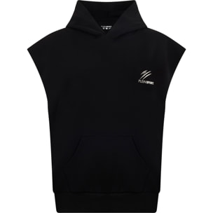 PLEIN SPORT Pique Hoodie Vest Icon
