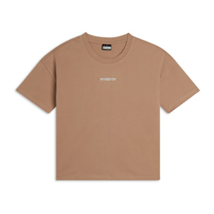 T-shirt Cropped in Jersey Elasticizzato