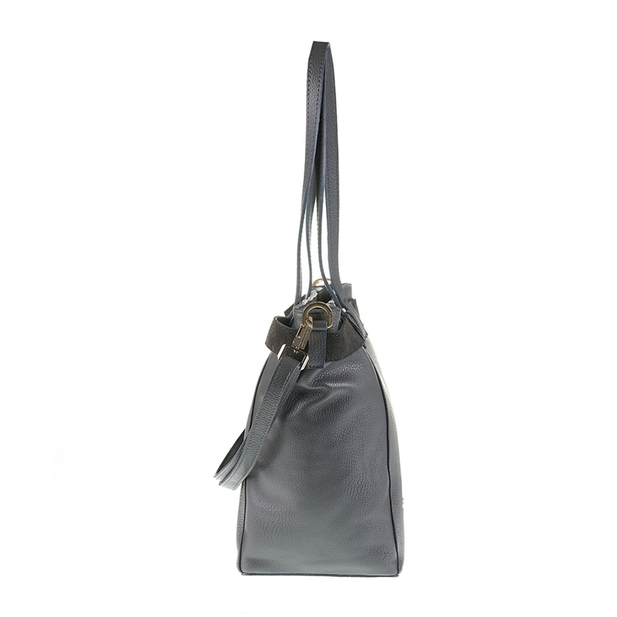 Borsa a spalla da donna Made in Italy - Modello Celeste Elite - 100% pelle - 42.0 x 30.0 x 16.0 cm