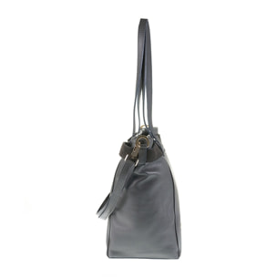 Borsa a spalla da donna Made in Italy - Modello Celeste Elite - 100% pelle - 42.0 x 30.0 x 16.0 cm