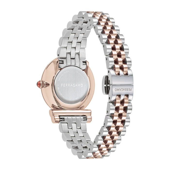 Ferragamo Reloj Analógico De Cuarzo Mv-Gancini
