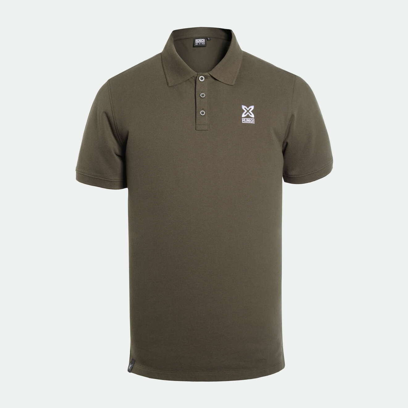 Polo MUNICH de algodón khaki
