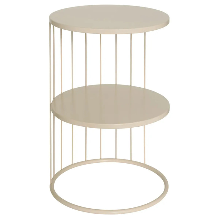 Table d'appoint Kobu taupe