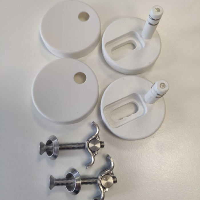 S1520 by Siko Jeu de fixations pour abattant WC Vitra (313669YP1TE)