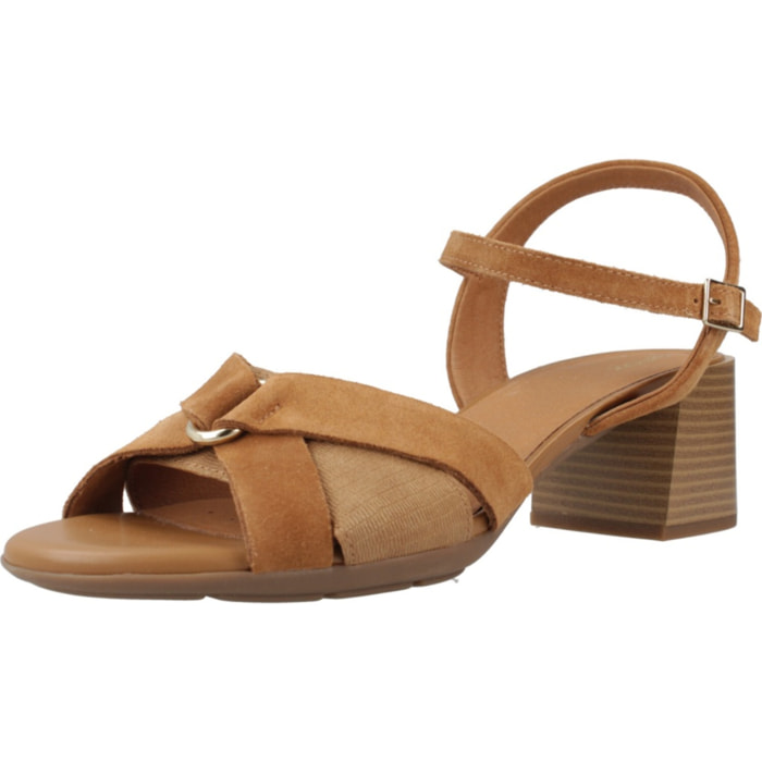 Sandalias tacón Mujer de la marca GEOX  modelo D NEW MARYKARMEN Brown