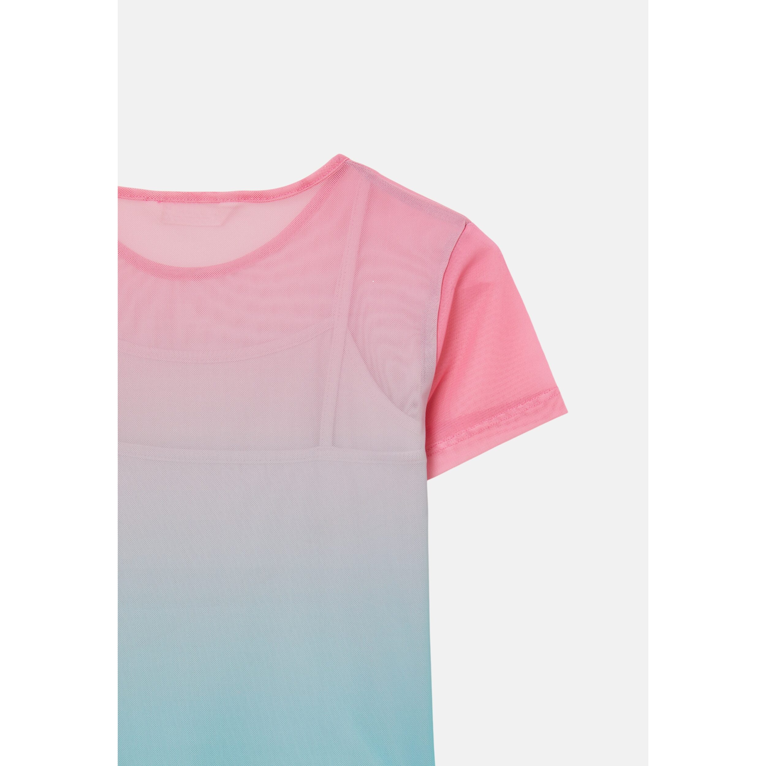 T-shirt tulle fantasia sfumata