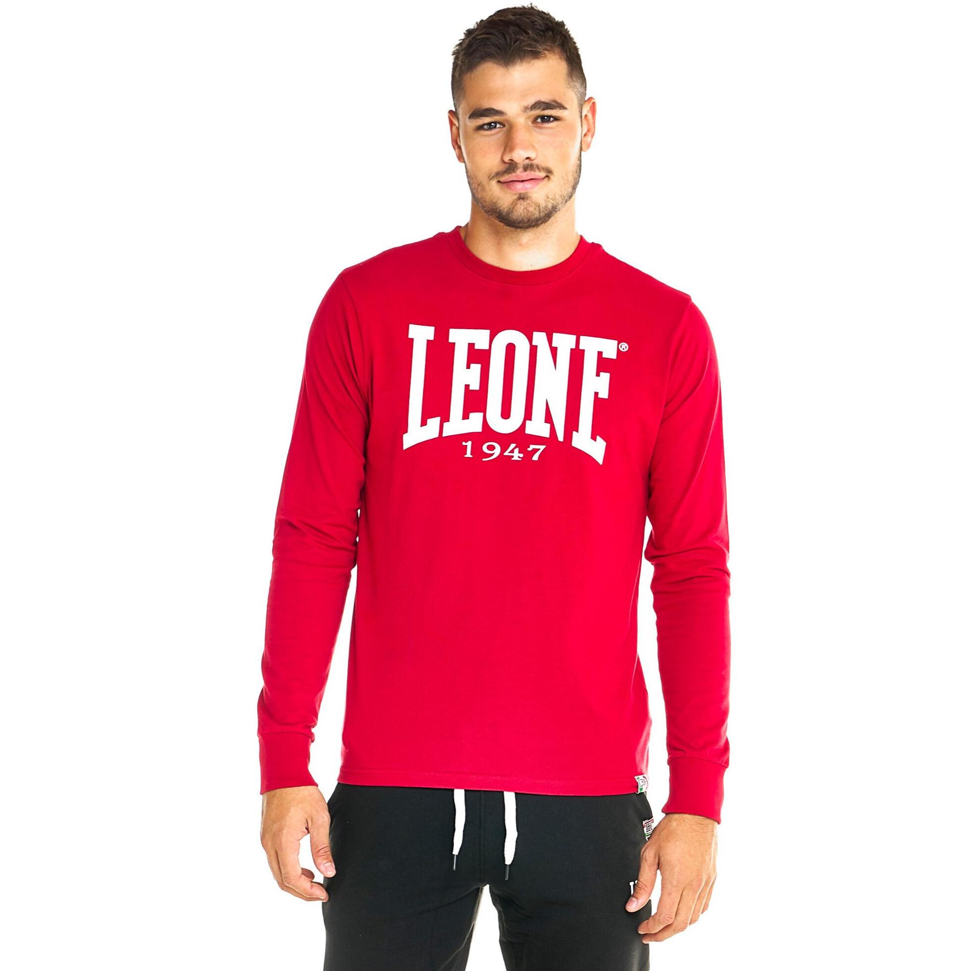 T-shirt da uomo maniche lunghe Leone 1947 Apparel