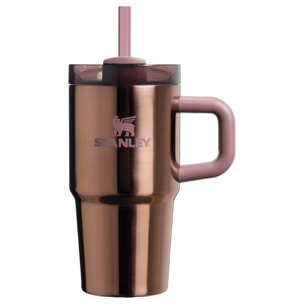 Borraccia Termica Con Cannuccia - 0,59L - QUENCHER® H2.O FLOWSTATE™ TUMBLER - Polished Rose Gold