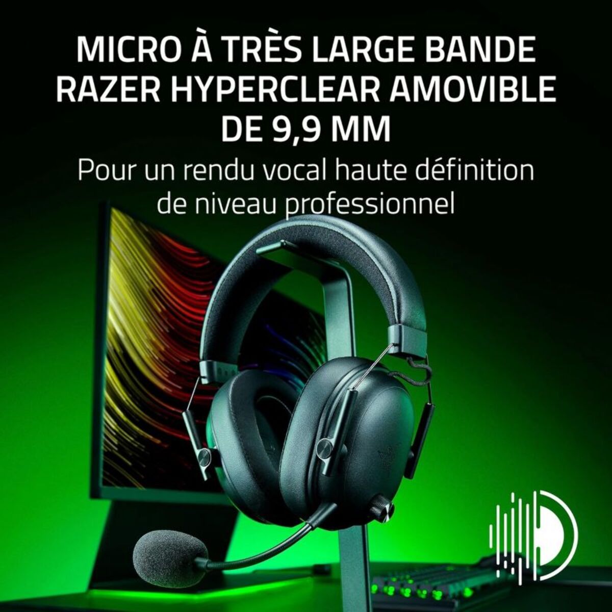 Casque gamer RAZER BLACKSHARK V3 NOIR