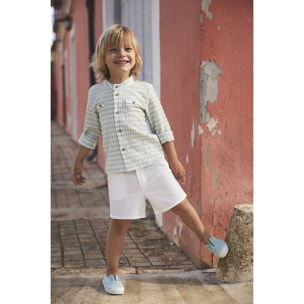 Conjunto Manga Larga Niño Secreto