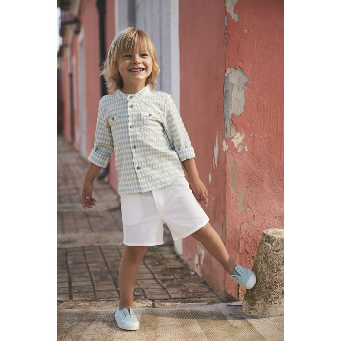 Conjunto Manga Larga Niño Secreto