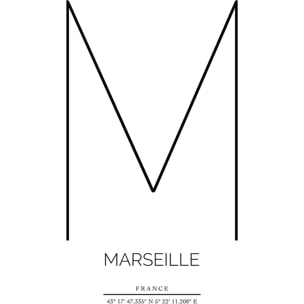 Tableau Marseille Tableau alu Dibond