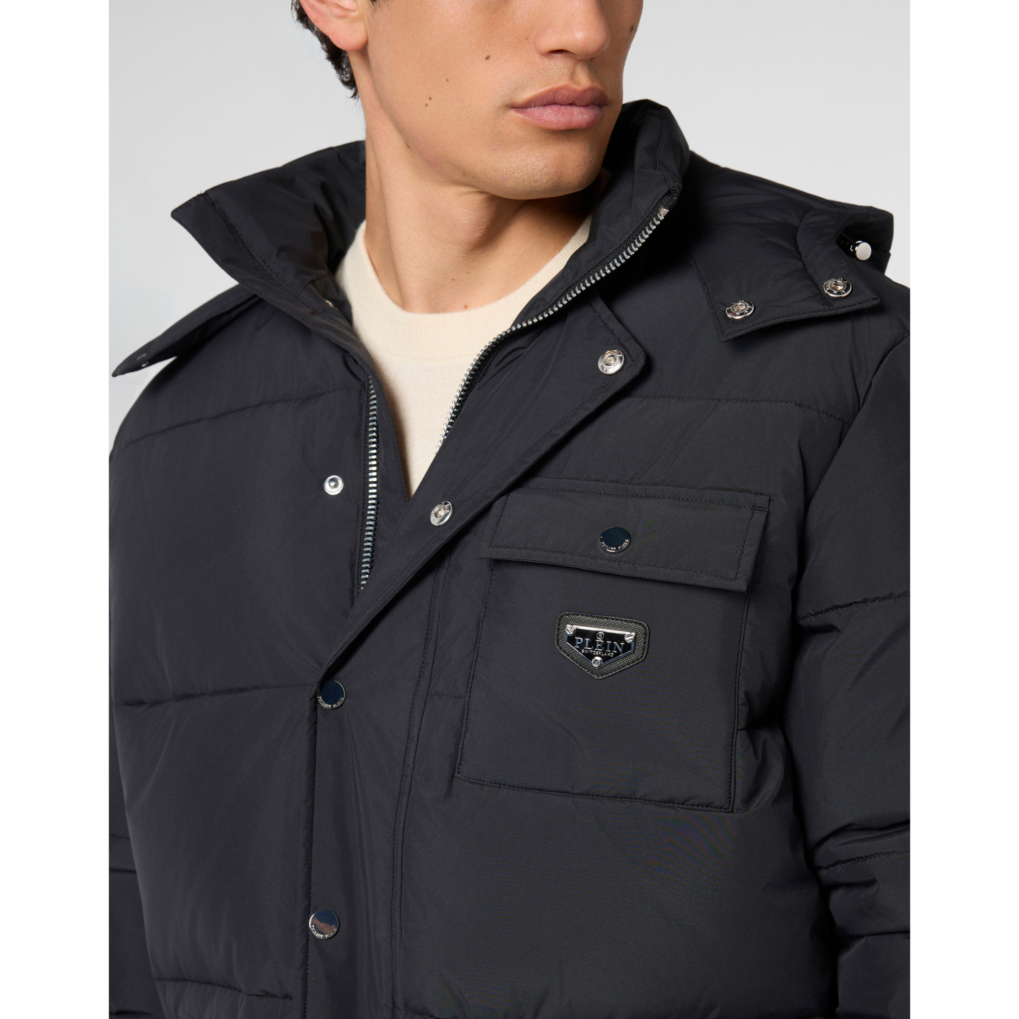 PHILIPP PLEIN Giacca in nylon GOTHIC PLEIN