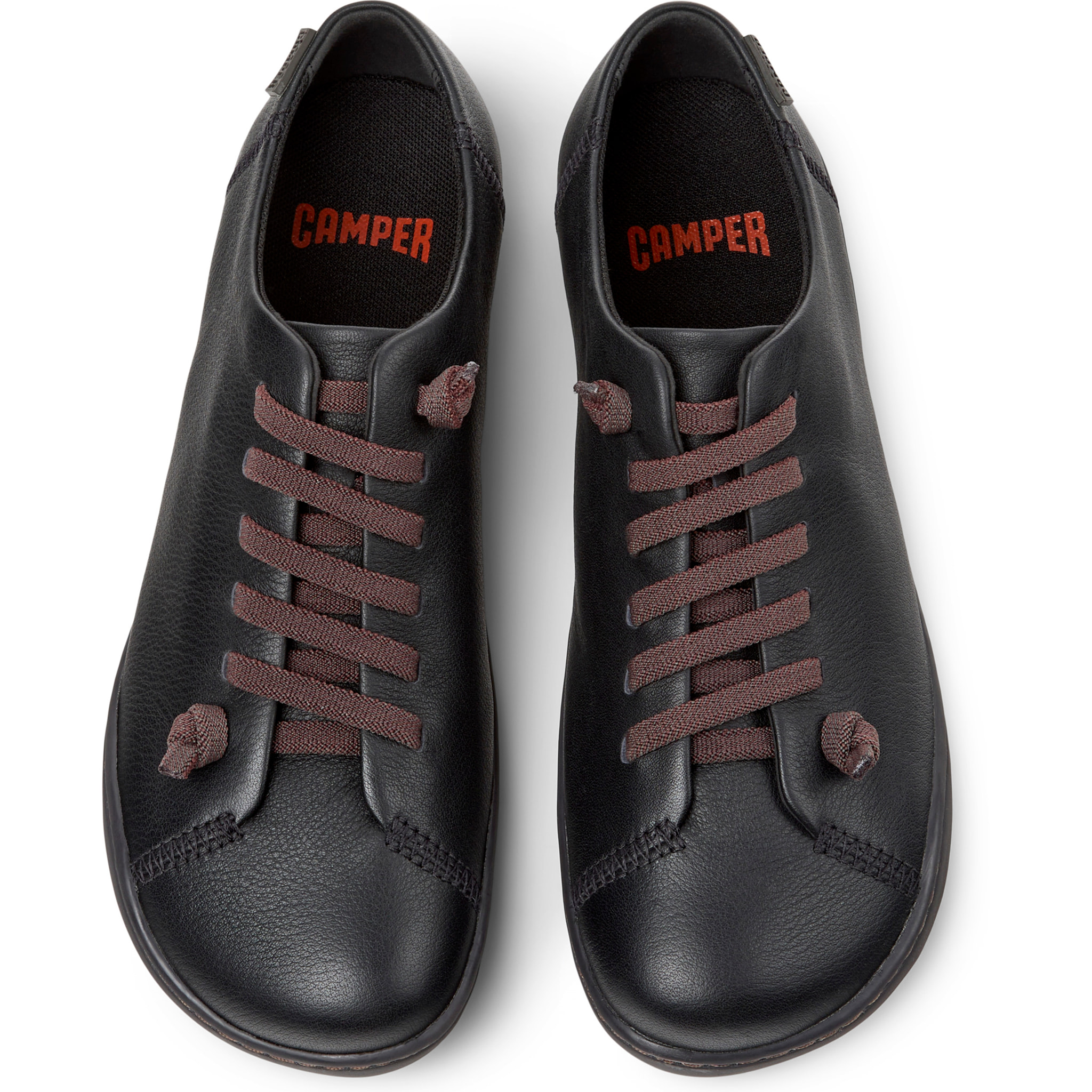 Sneakers - CAMPER Peu Cami - Nero - Pelle liscia