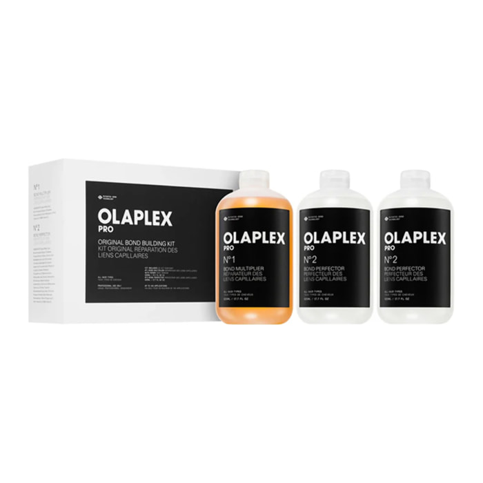 OLAPLEX Set Pro Original Bond Building N°1 525ml + N°2 525ml (2 unidades)