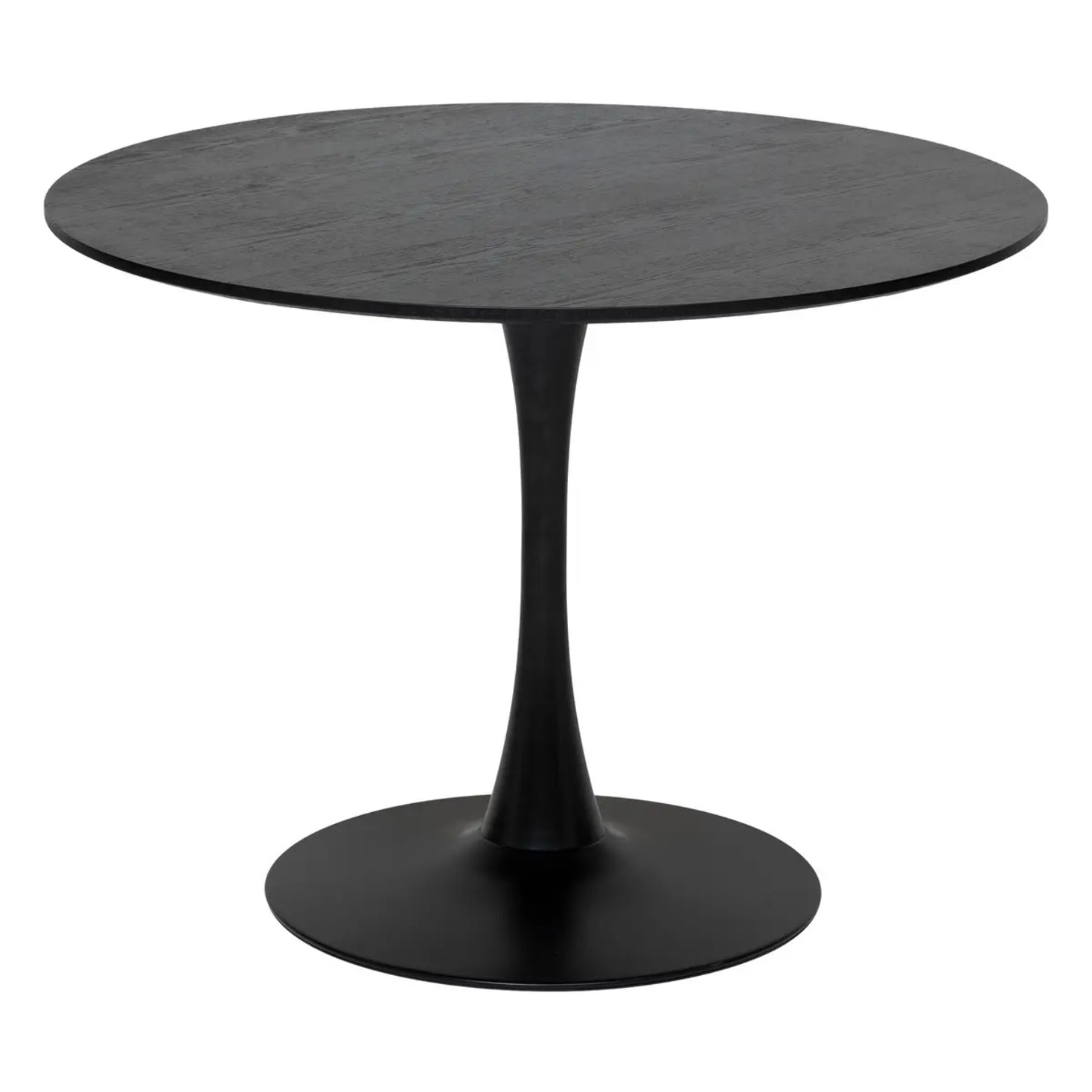 Table à manger "Elias" noir D102x76cm